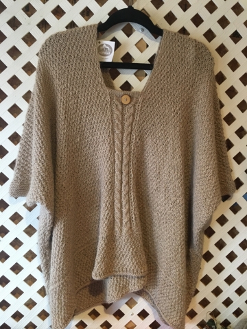 Puncho style sweater-1